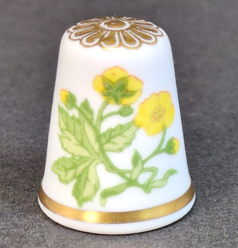Spode thimble yellow - spode,