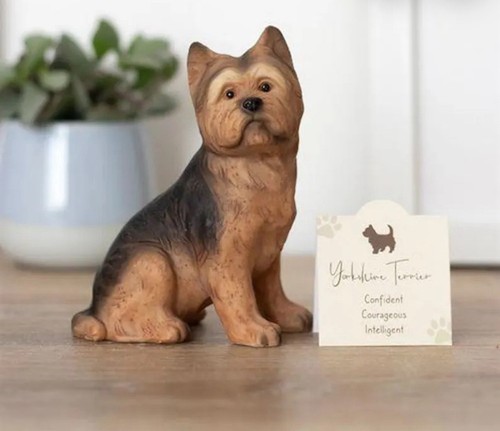 Yorkshire terrier dog ornament - dog,