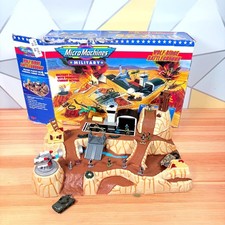 Vintage Wolf Ridge Battleground Micro Machines Military Playset Galoob with Box
