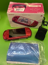 SONY PSP SLIM & LITE RADIANT RED - WORKING WITH FAULT - BOXED - PSP-3003