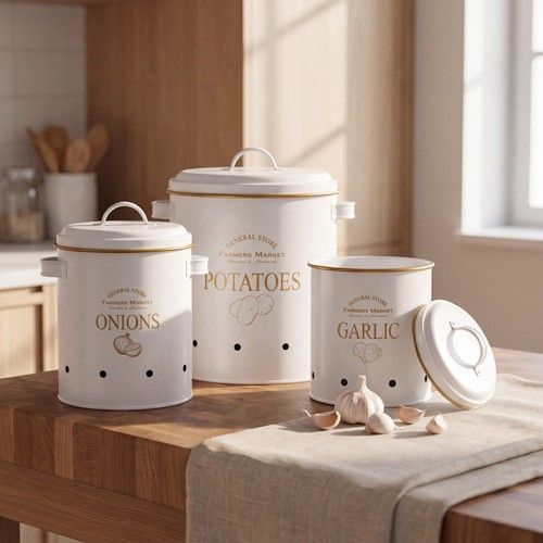 Piece storage canister set - storage,