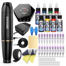 Wormhole Tattoo Pen Kit Cartridge Beginners Rotary Machine Type Piece RRP £57