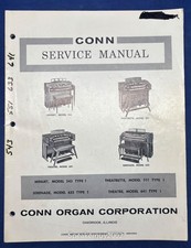 Original Conn Organ Service