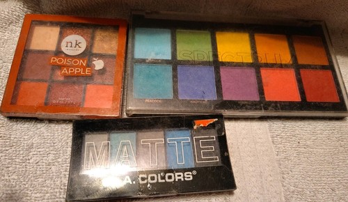 Lot makeup pallets new - lot, 3