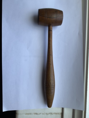Old vintage wood turned wooden - vintage,