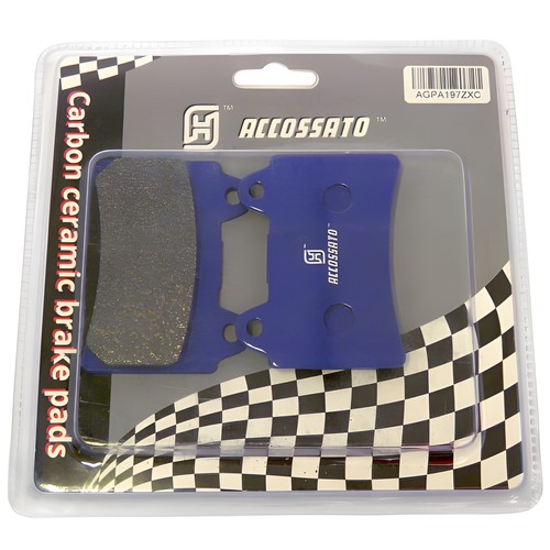 Front recessed brake - pads, for