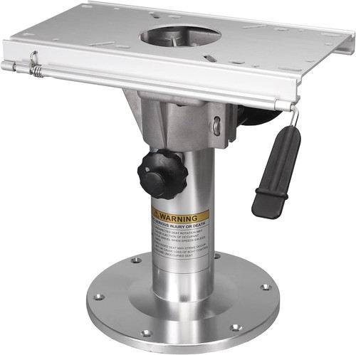 Adjustable aluminum boat seat - aluminum,