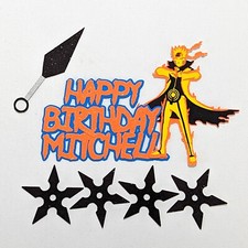 Naruto Cake Topper 2 Items