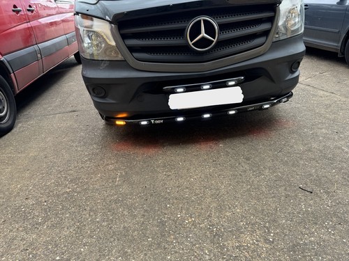 Low bumper light bar glossy - bumper,
