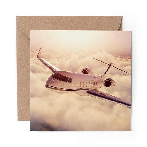 Blank greeting card - x,