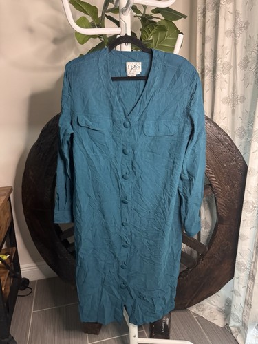 Vtg tess dress 100 - dress, silk