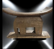 Old ashanti stool - old,