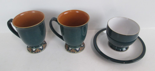Denby england green stoneware - england,