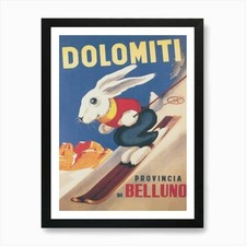 Dolomiti ski bunny vintage - bunny,