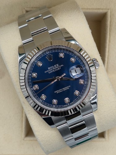 Rolex datejust blue - ,