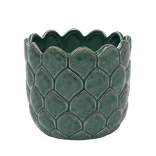 Green Ceramic Artichoke Plant