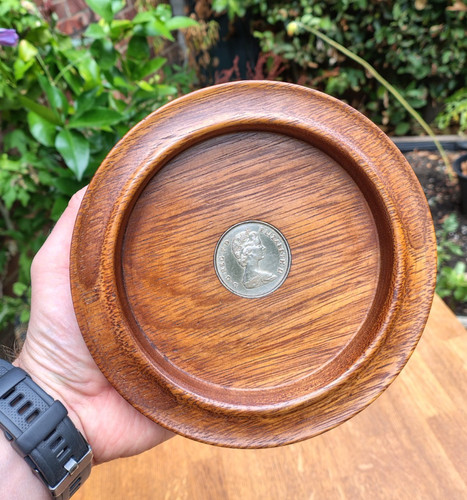 Vintage hand turned - hand,