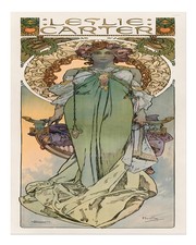 Art Nouveau Wall Art Poster by