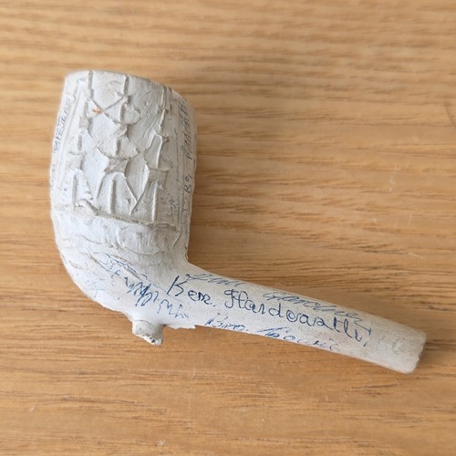 Antique nautical clay pipe