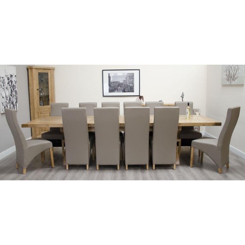 Solid oak cross leg - oak,