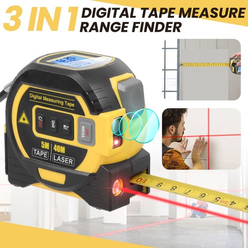 Digital laser measurer - in,