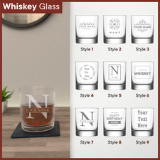 Personalised Glass Engraved