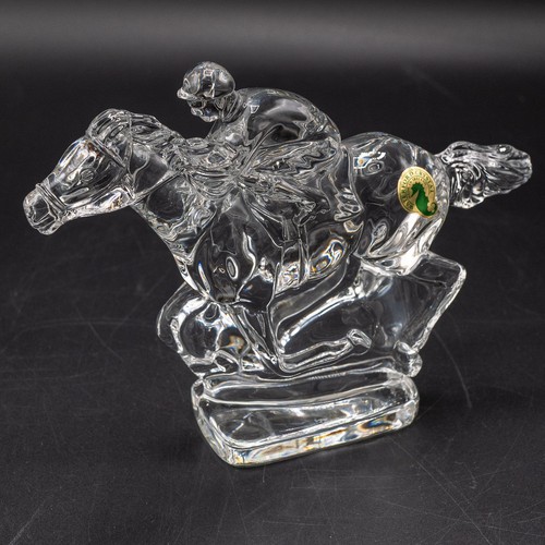 Waterford crystal race horse - crystal,