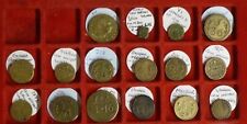 Early English Brass Coin Weights for Gold Coins Guineas etc select from menu