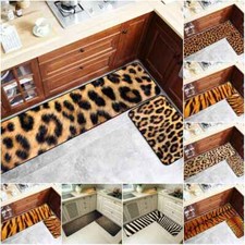 Animal Print Hallway Carpet Kitchen Non-Slip Floor Mat Bedroom Rug Door Runner*