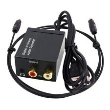 Digital To Analog Audio Converter Digital Coaxial Fiber Optic Analog Converter.
