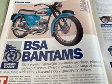 Bsa bantam buyers guide - bsa,