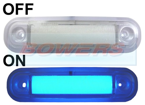 12v 24v surface - mount, blue