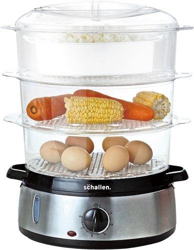 Schallen electric food steamer - electric,