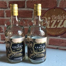 2 x Kraken Bottles Black