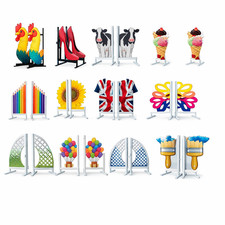 Show Jump Wings Pair Aluminium