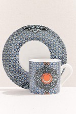 Turkish Porcelain Tea Cups And
