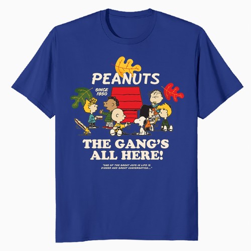 Peanuts snoopy dog house gang - peanuts,