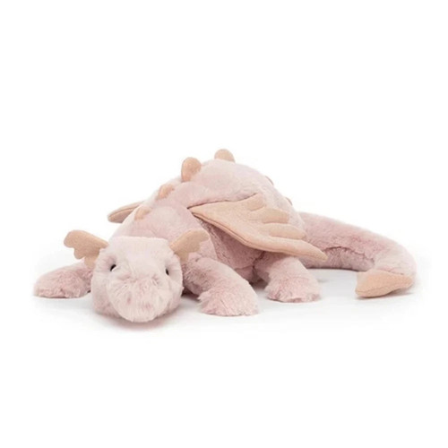 Jellycat 20in rose dragon - 20in,