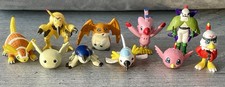 Digimon Mini Action Figures X10 Bandai 2000 Job Lot