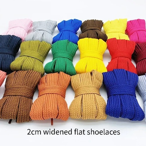 Fat shoe laces wide - fat, thick