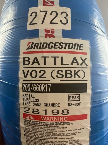 Bridgestone v02 sbk rear - sbk,