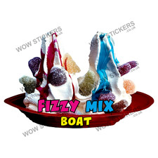 Ice cream van stickers Fizzy