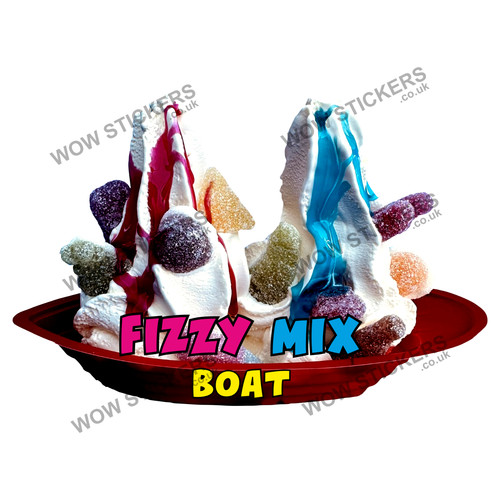 Ice cream van stickers - , fizzy