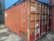20’ used ex shipping containers, water tight collect Essex/crane lorry delivery