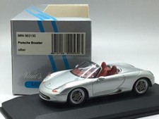 MINICHAMPS PORSCHE BOXTER SILVER MIN 063130 1/43