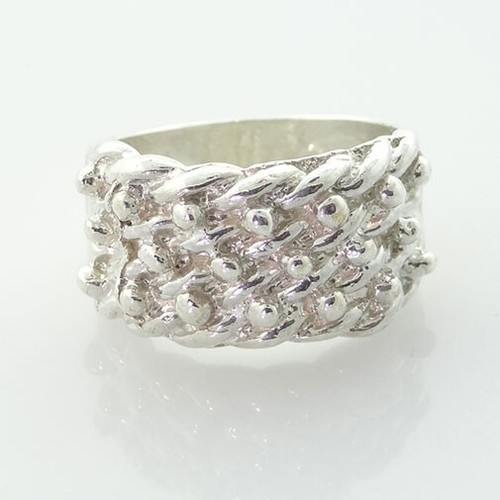 Unisex sterling silver keeper - unisex,