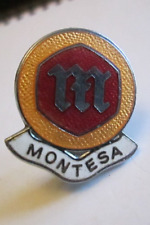MONTESA  - Genuine 1970`s Metal and Enamel Badge (45)
