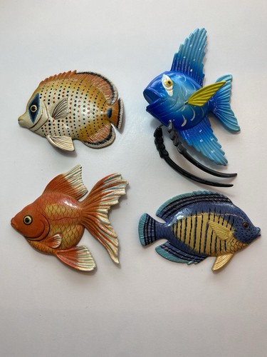 Vintage wooden fish fridge - vintage,