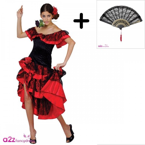 Ladies spanish senorita lace - ladies,