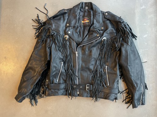 Vintage leather tasseled - vintage,